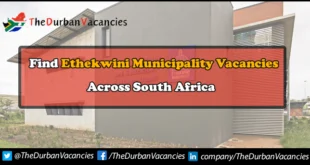 Ethekwini Municipality Vacancies