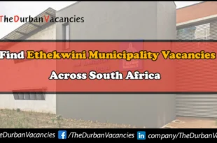 Ethekwini Municipality Vacancies