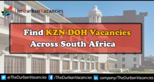 KZN DOH Vacancies