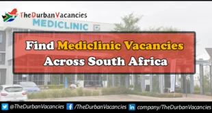 Mediclinic Vacancies