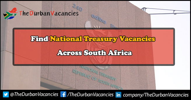 National Treasury Vacancies