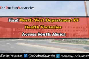North West Department Of Health Vacancies