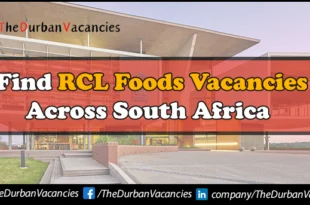 RCL Foods Vacancies
