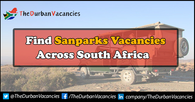 Sanparks Vacancies