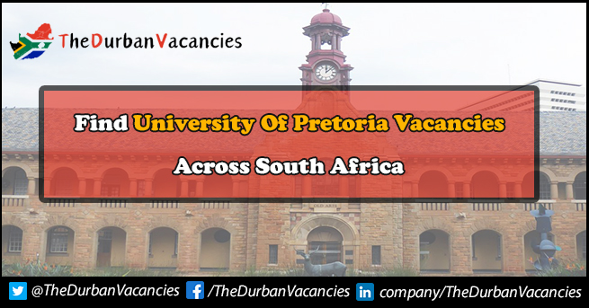 University Of Pretoria Vacancies