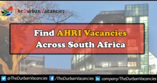 AHRI Vacancies