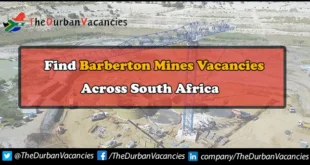 Barberton Mines Vacancies