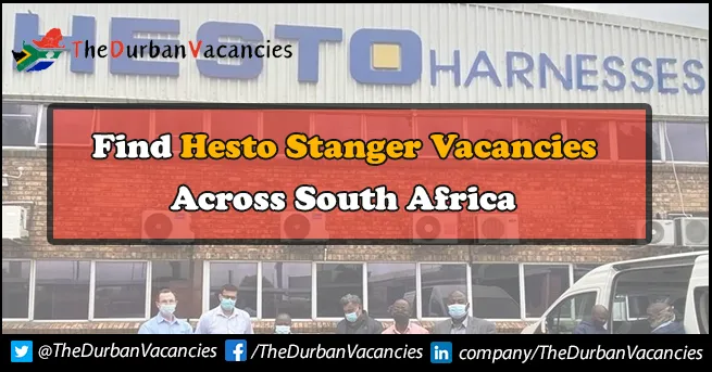 Hesto Stanger Vacancies