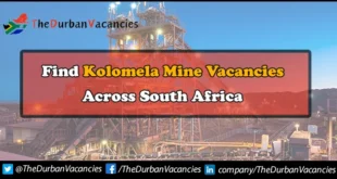 Kolomela Mine Vacancies