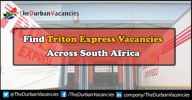 Triton Express Vacancies